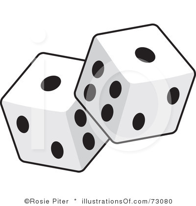 400x420 Dice Clip Art 1 6 Clipart Panda