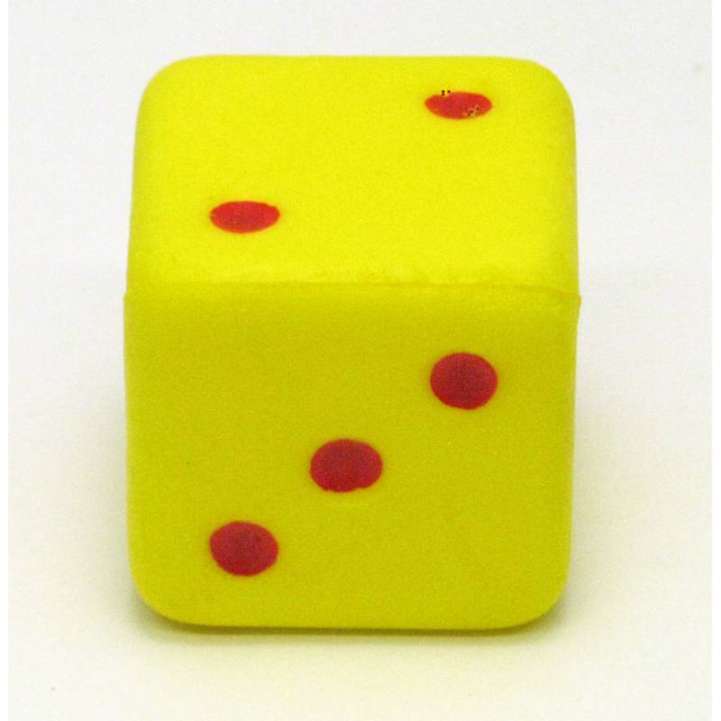 800x800 Large Yellowred Spotted Dice (1 6)
