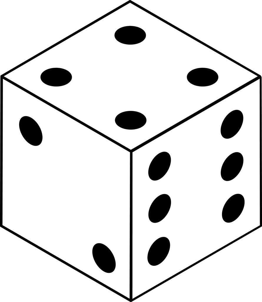 890x1024 Cube Clipart Dice