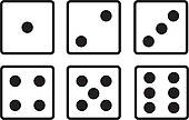 170x108 Dice Clip Art