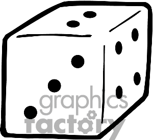 300x275 White Dice Clipart, Explore Pictures