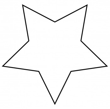350x348 Star Clip Art Black And White Black And White Star Clip Artstar