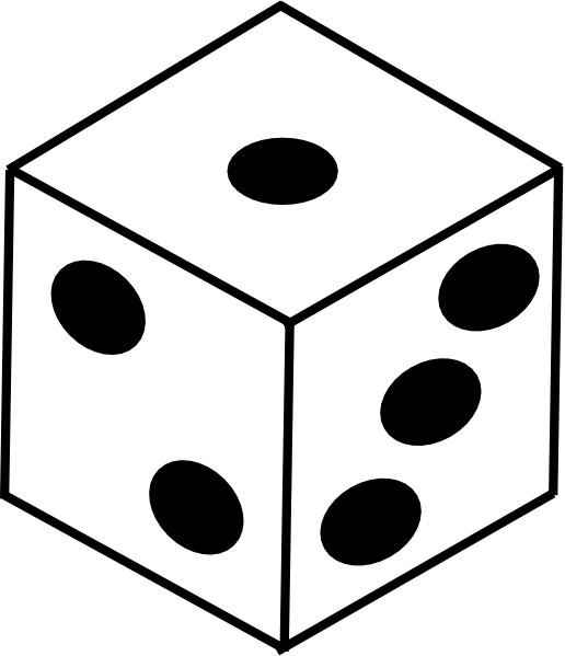 516x599 Dice Clip Art