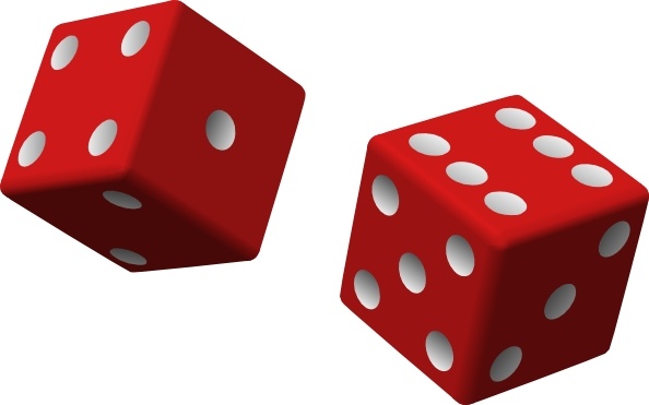 594x371 Two Red Dice Clip Art Free Vector In Open Office Drawing Svg