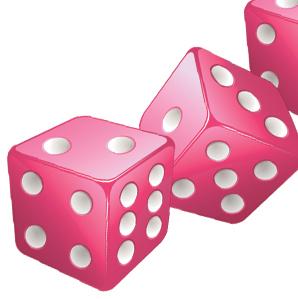 298x299 Bunco Dice Clipart