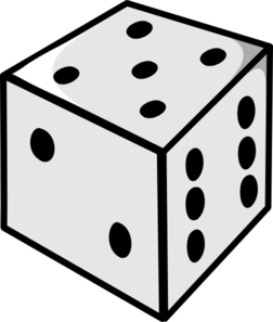 252x297 1 Dice Clipart