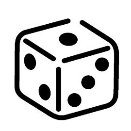 270x270 Dice Stencil Free Stencil Gallery