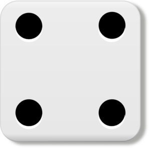 297x294 Dice Clipart One