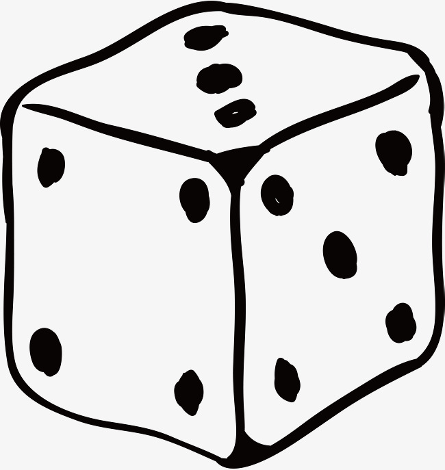 650x687 Hand Drawn Dice, Hand Painted Various Products, Model Daquan Png