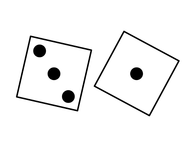 640x494 Dice Pair, 3 1 Clipart Etc