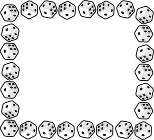 300x274 Dice Clip Art