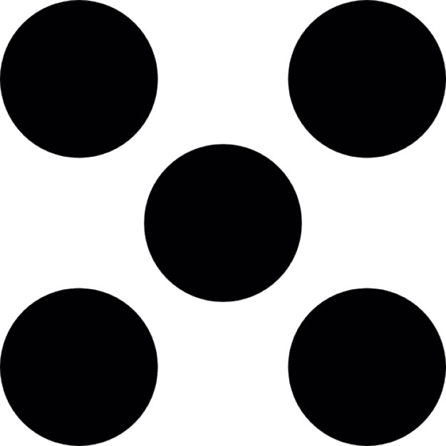 626x626 Editable Dice Template