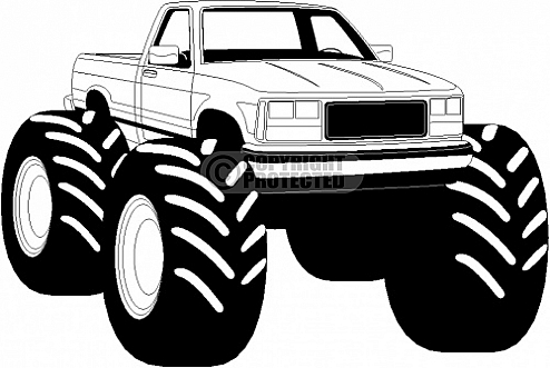 494x331 Ford Clipart Diesel Truck