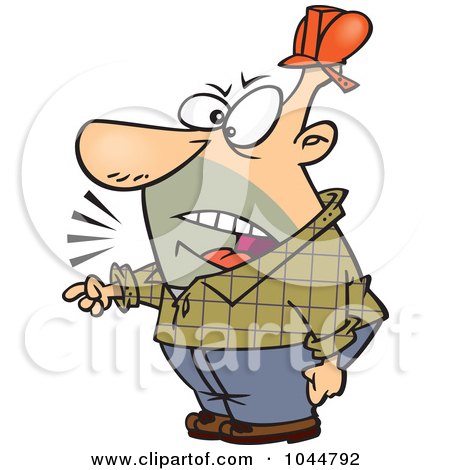 450x470 Royalty Free (Rf) Clip Art Illustration Of A Cartoon Construction