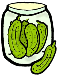 200x263 Jar Clipart Pickle Jar