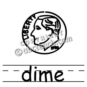 300x300 Dime Clipart