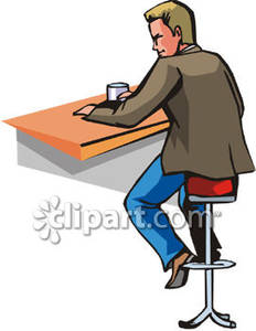 232x300 Sitting At The Counter In A Diner