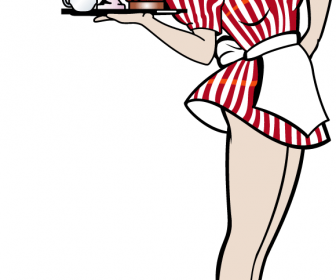 336x280 Diner Girl