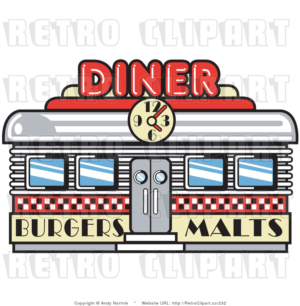 1024x1044 Design 50s Diner Clipart