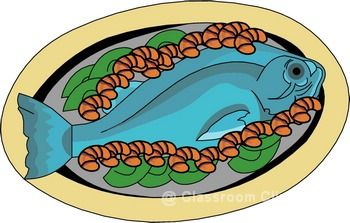 350x223 Diner Clipart Fish
