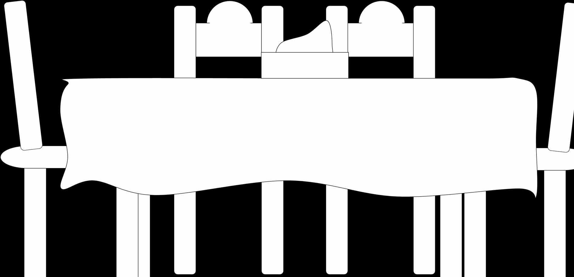 1899x916 Dining Room Table Clip Art Clipart Free Download