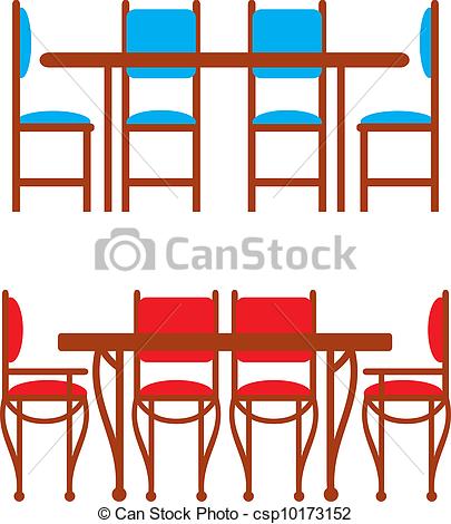 405x470 Table Clipart Dining Set