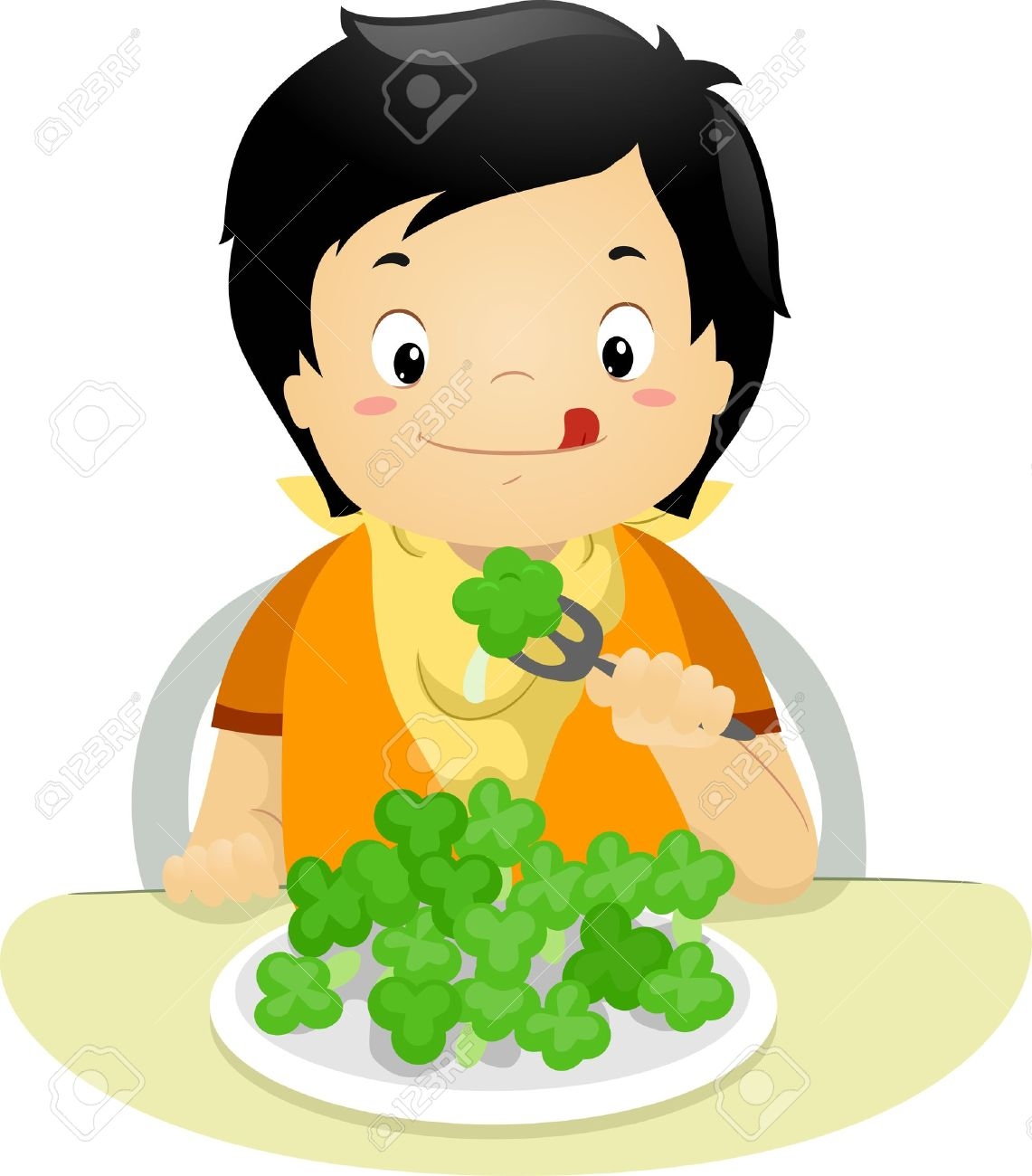 1141x1300 Kid Eating Dinner Clipart Clipartsgram