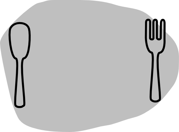 600x442 Plate Clip Art