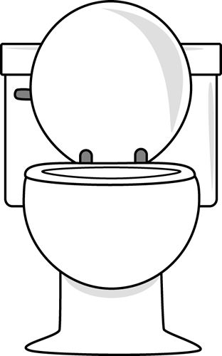 312x500 Clipart Toilet