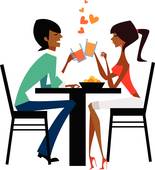 155x170 Dinner Table Clip Art