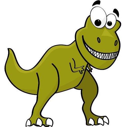 500x500 Dinosaur Clipart Wedding
