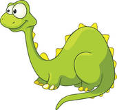 170x160 Dino Cartoon Clip Art