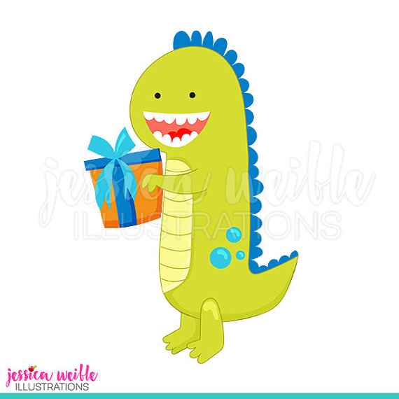 570x570 Birthday Dinosaur Cute Digital Clipart, Dinosaur Clip Art