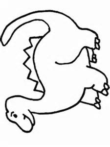 225x300 Image Result For Dinosaur Cut Out Template Projects To Try