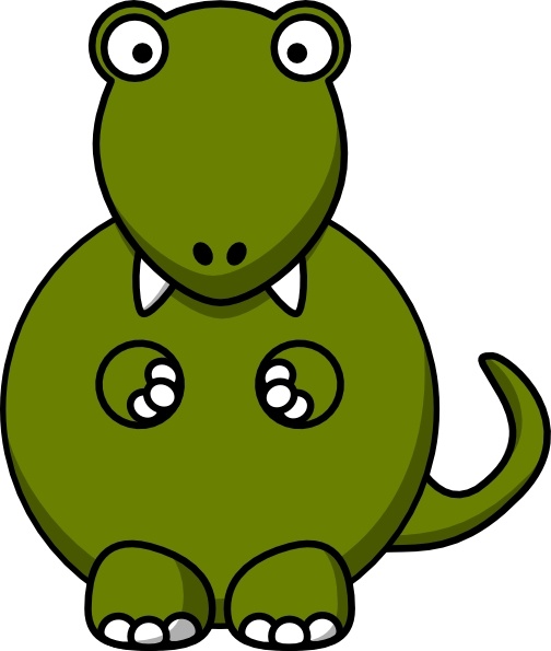504x595 Dinosaur Clip Art Free Vector In Open Office Drawing Svg ( Svg