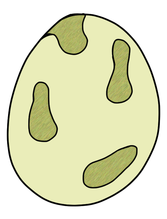 541x710 Free Dinosaur Egg Clipart Image