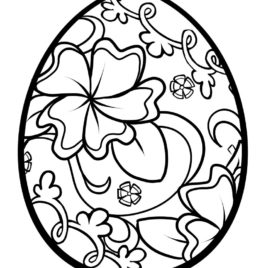 268x268 Dinosaur Egg Coloring Page Clipart Panda Free Clipart Images