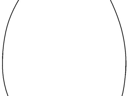 440x330 Egg Coloring Page World Of Craft