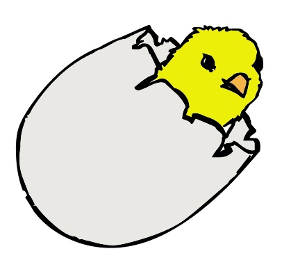 406x371 Hatching Clipart