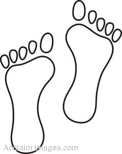 238x300 Footprint Outline Clipart