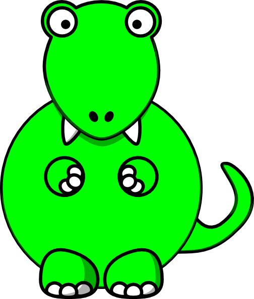 504x595 Baby Dinosaur Clipart Outline