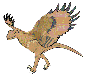 350x322 Brds Clipart Dinosaur