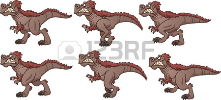 450x204 T Rex Fossil Vector Clip Art Illustration With Simple Gradients