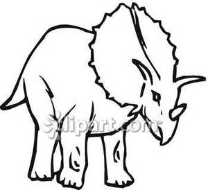 300x274 Of A Triceratops Dinosaur
