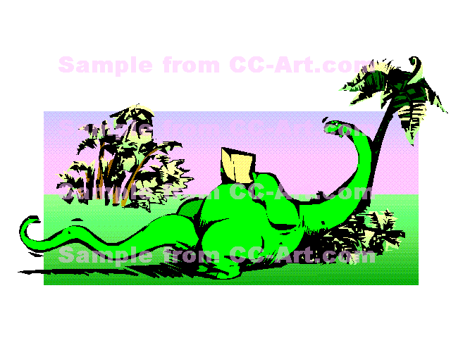 640x480 Dinosaur A Dinosaur Reading A Book