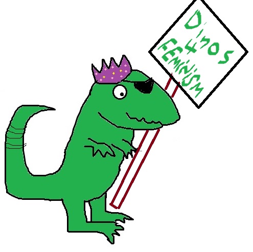 495x493 Dinosaurs For Feminism