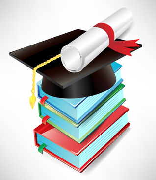 318x368 Free Graduation Cap And Diploma Clip Art Free Vector Download 2