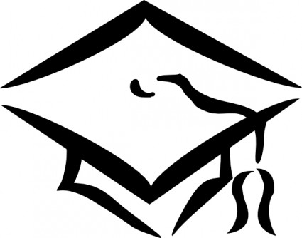 425x334 Cap And Diploma Clipart