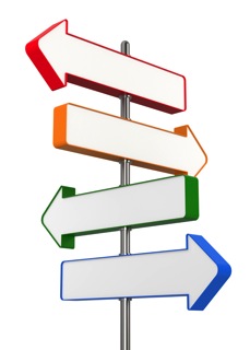 229x320 Road Sign Direction Clipart