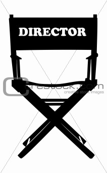 212x340 Movie Director Chair Clipart